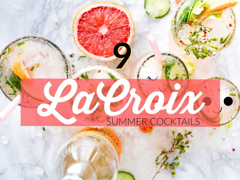 9 LaCroix Summer Beach Cocktails