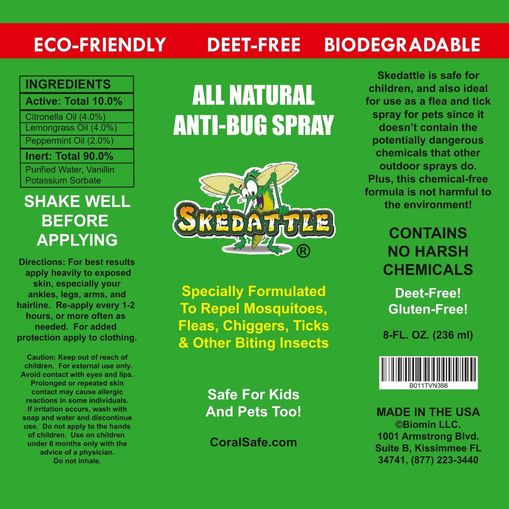 chemical free bug spray for garden Anti-Bug Spray & Mosquito Repellent